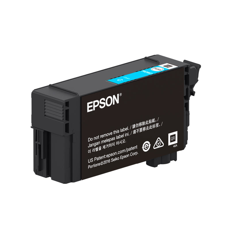 Epson T40W UltraChrome XD2 High-Capacity Ink Cartridge 80ML for Cyan