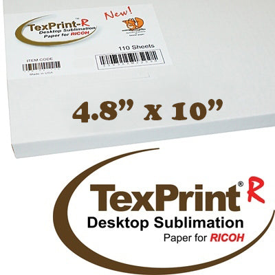 TexPrint R Sublimation Transfer Paper, 120GSM, 110 Sheets
