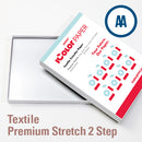 iColor Premium Stretch 2 Step Transfer and Adhesive Media Kit For Light and Dark Textiles. This icolor premium transfer paper is perfect for your stretch and press projects. Add this uninet iColor paper to your stretch kit/ media kit and achieve premium quality results. 