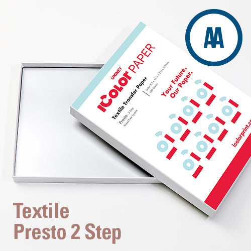 IColor Presto! 2 Step White 'A' Transfer Paper - Tabloid Size (Requires 'B'  adhesive paper)