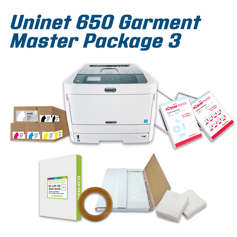 Uninet iColor® 650 Garment Master Package 3