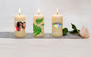 iColor AquaClear 1 Step Paper for Hard Surfaces and Candles 8.5" x 11" Printing on White Candle Sample 1