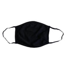 Black 100% Cotton Face Mask