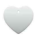 AA Print Supply Sublimation Ornaments-Ceramic Heart