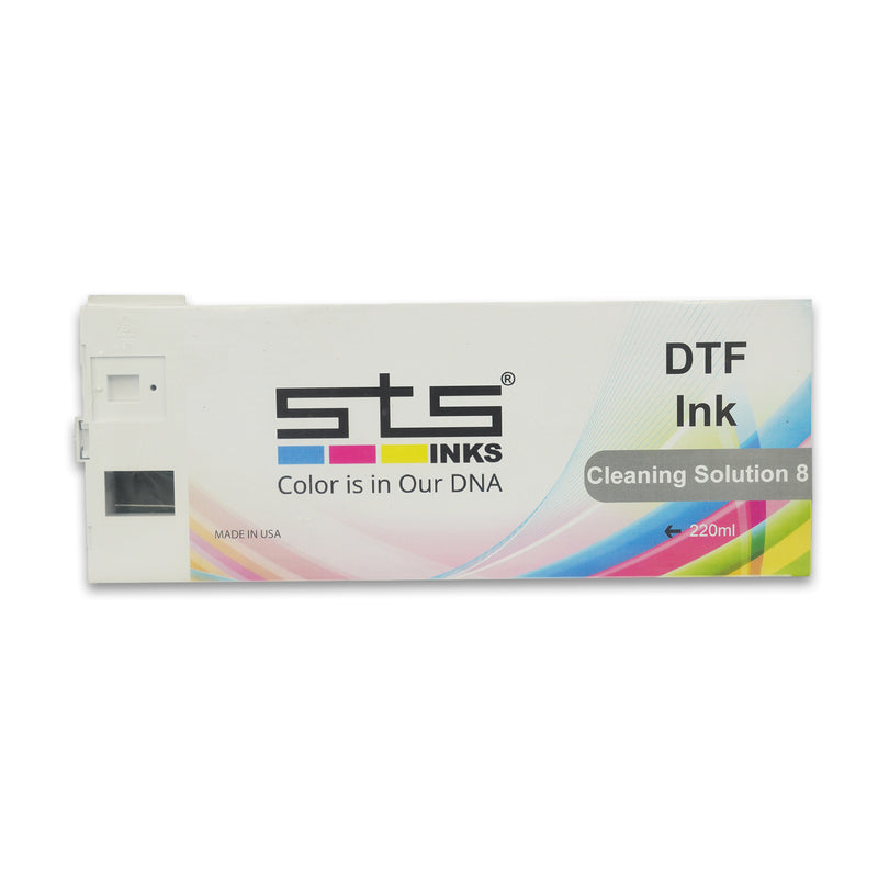 STS Cleaning Solution For STS VJ-628D DTF Direct to Film 220ML box