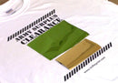 iColor Hot Stamping Foil 12.5" x 20' Roll  White shirt Sample 1