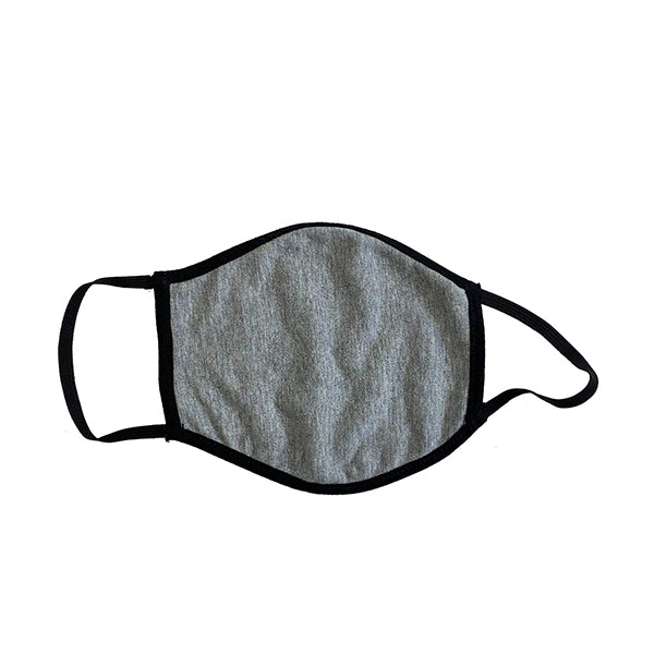 Heather Grey 100% Cotton Face Mask