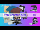 AA DTG Starter Kit With AA Prisma Swing Heat Press demo video