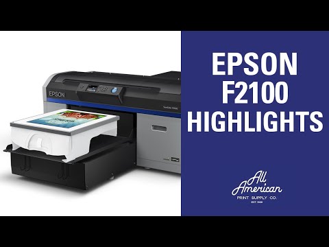Epson SureColor F2100 Direct to Garment Printer