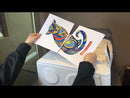 iColor 550 Digital Color White Media Transfer Printer and SmartCUT Includes iColor ProRIP Tiling Technique Instructional Video