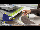 Ecofreen Antimicrobial Face Mask Sublimation Blank How to Print on Ecofreen Video