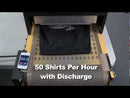 Curing Discharge Ink on a Vastex D-100 Dryers Video