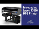 Epson SureColor F3070 Industrial Direct to Garment Printer Introducing Video