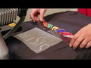 How to Heat Press Multiple Materials on One Shirt Video