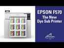 Epson SureColor F570 Professional Edition 24" Dye Sublimation Printer New Features