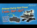 DTF Direct to Film Station Prisma Swing Heat Press setup video