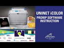 Uninet iColor 600 White Heat Transfer Printer Software Instructional Video