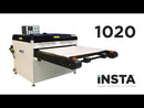 Insta 1020 Large Format Dual Shuttle Sublimation Heat Press 39.41″ x 47.2″ Video