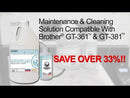 Firebird Maintenance and Cleaning Solution Compatible with Brother GT-361 and GT-381