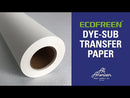 Ecofreen Dye Sublimation Multi Purpose Transfer Paper Video