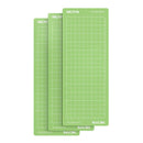 Nicapa Standard Grip Green Cutting Mat 4.5" x 12" 3PCS