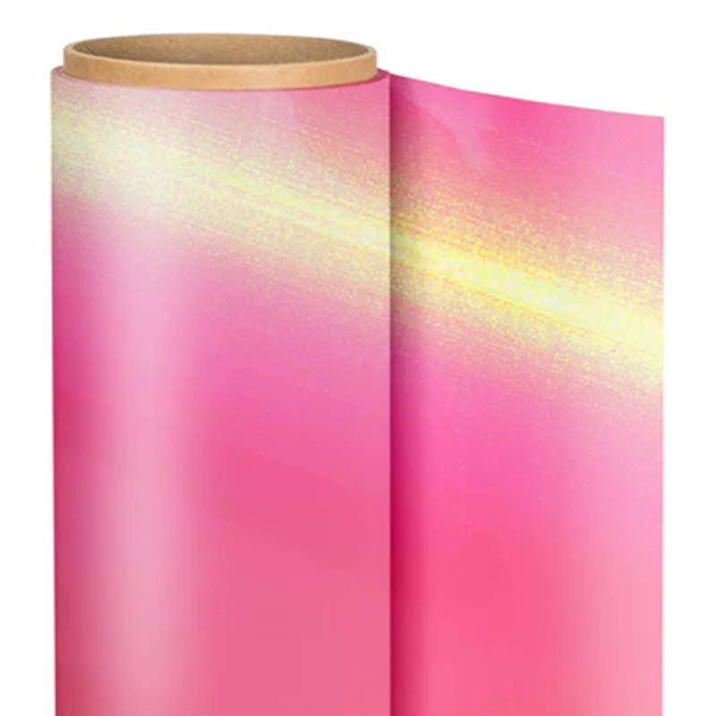Siser Aurora Heat Transfer Vinyl - 12" Width 1 Yard pink roll