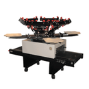 Brown PonyXprs Manual Screen Printer and Conveyor Dryer Front View