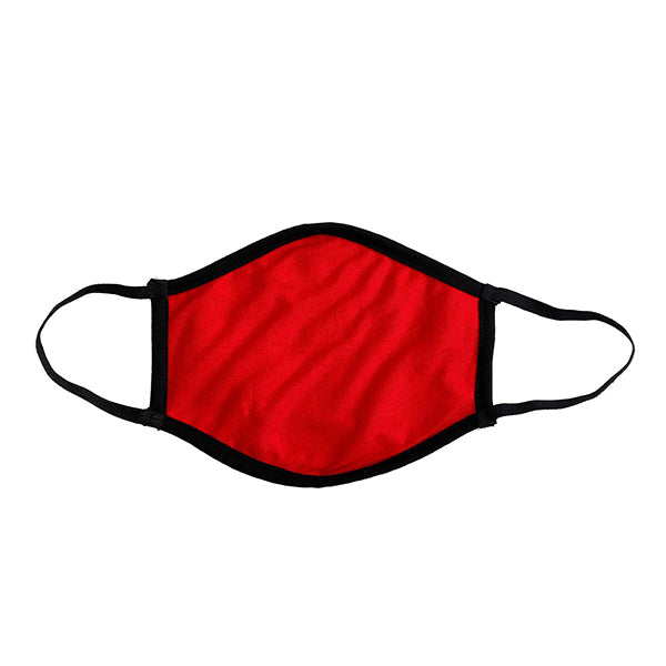 Red 100% Cotton Face Mask | AA Print Supply