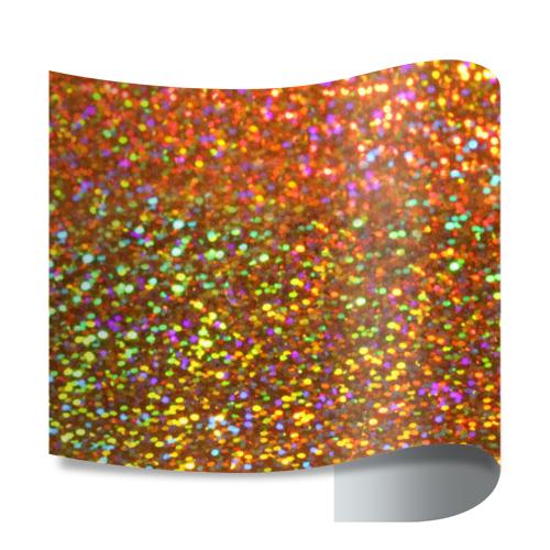Gold Crystal Siser Holographic Heat Transfer Vinyl (HTV)