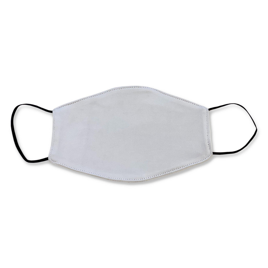 White Masks for Sublimation With Thick Straps