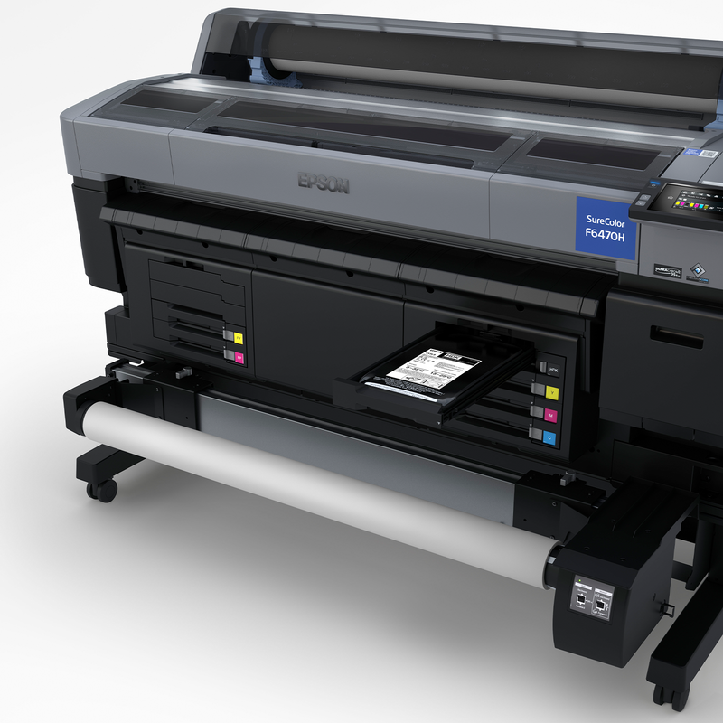 Epson SureColor F6470H 44" Dye-Sublimation Printer Close Up Front
